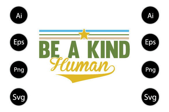 Reviewing Be a Kind Human T Shirt for Embroidery